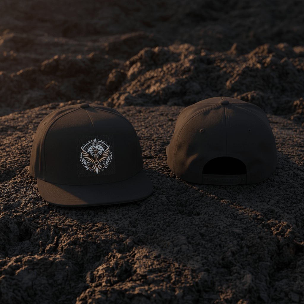 Ember Spirit "And Still I Rise" Flat Bill CapEmber Spirit Apparel
