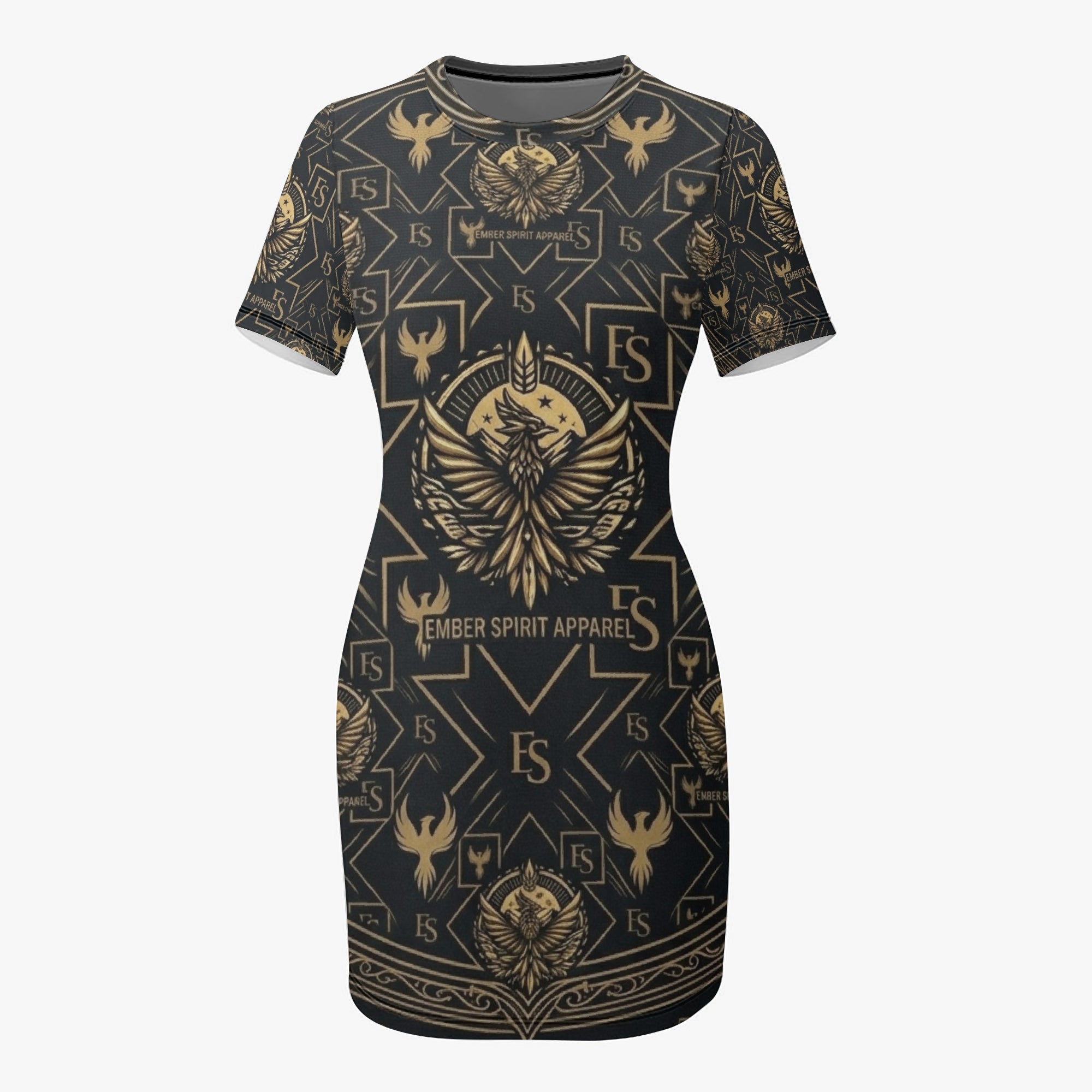 Ember Spirit Brand "Phoenix "Dress -1279. Slim-fit DressEmber Spirit Apparel