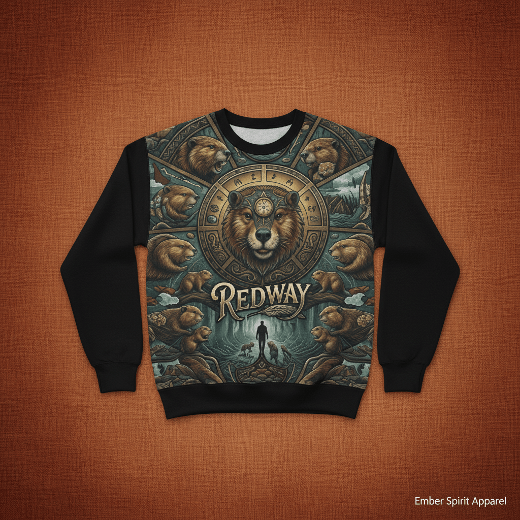 Ember Spirit Crewneck Sweatshirt | Native Heritage DesignEmber Spirit Apparel