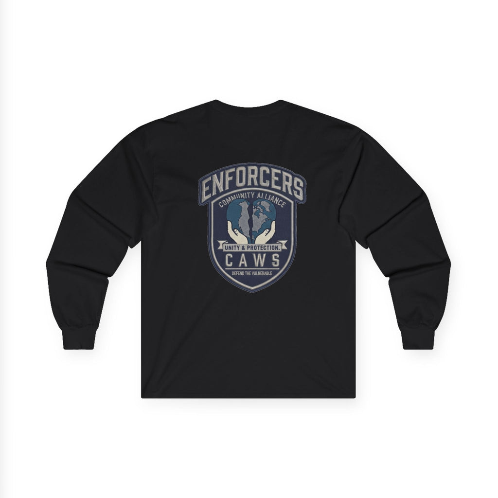 Enforcers CAWS Support Long Sleeve TeeEmber Spirit Apparel