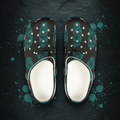 EVA Foam Clogs — "Ain't A Bitch" Teal Graphic Comfort ShoesEmber Spirit Apparel