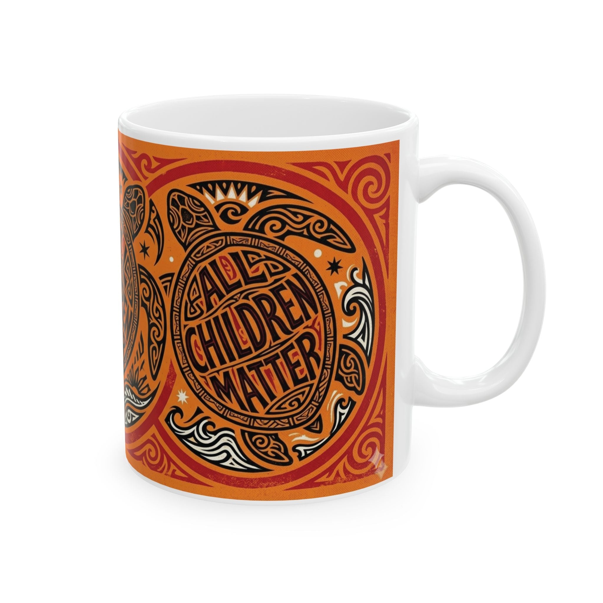 Every Child Matters Turtle - Ceramic Mug, (11oz, 15oz)Ember Spirit Apparel