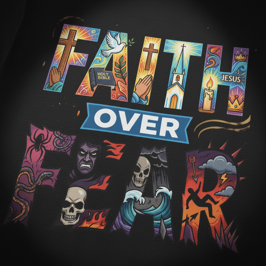 Faith Gives You Strength Tee — Inspirational Christian Graphic T-ShirtEmber Spirit Apparel