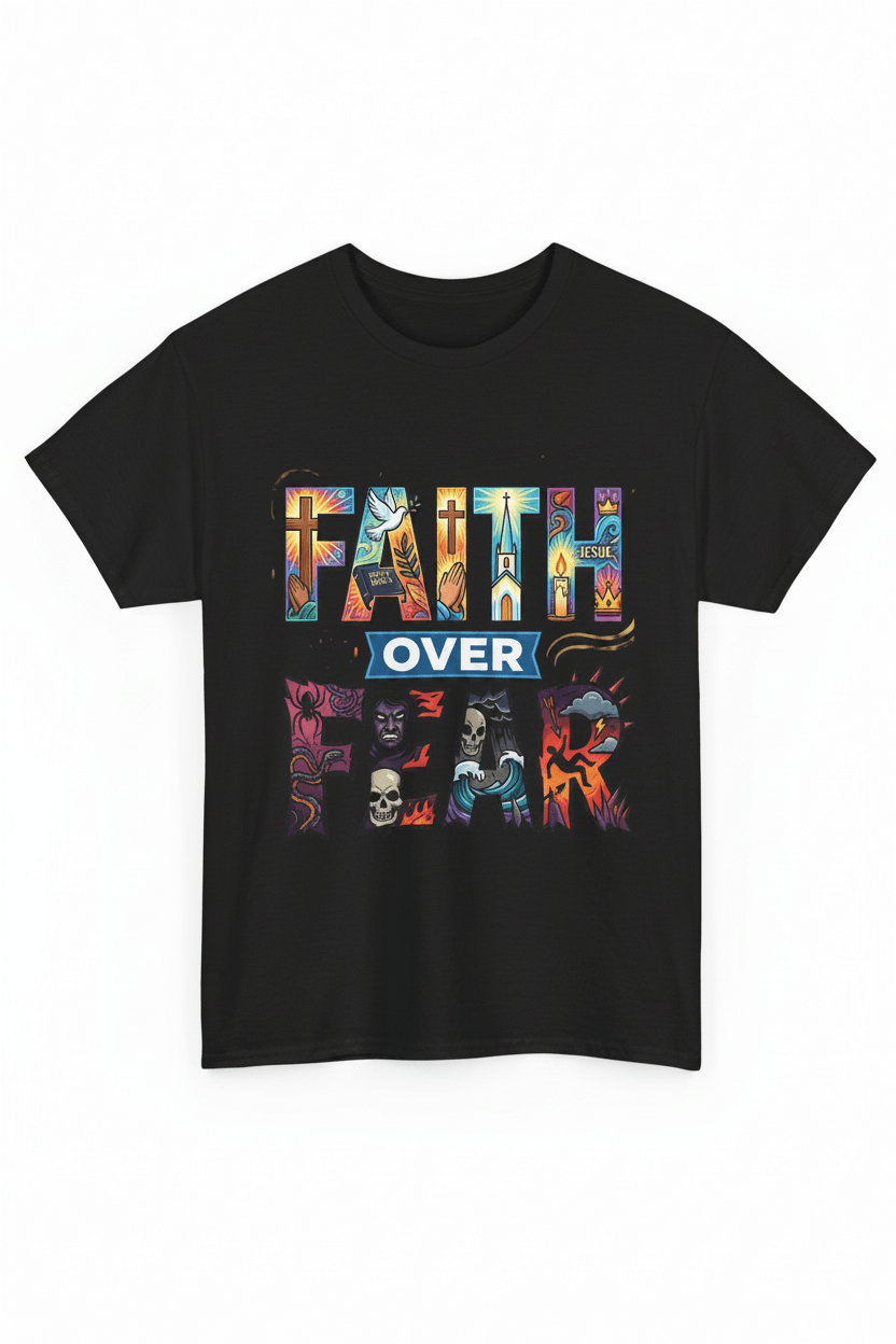 Faith Gives You Strength Tee — Inspirational Christian Graphic T-ShirtEmber Spirit Apparel