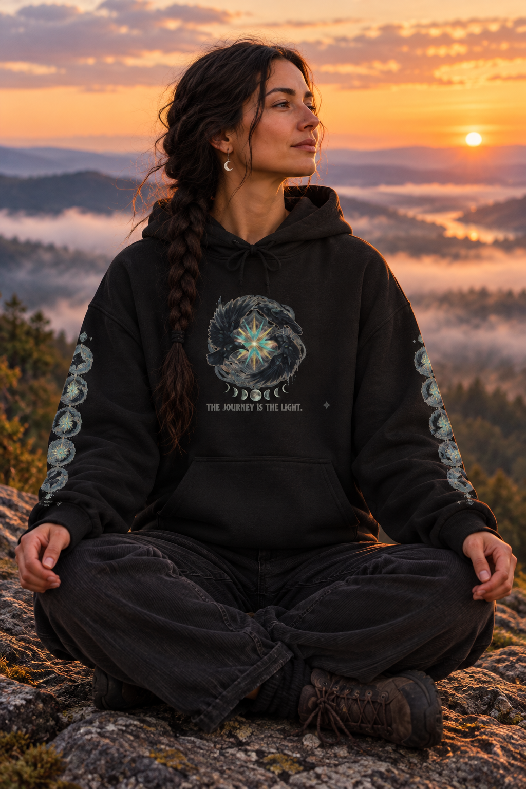 Female Lifestyle 3 — Cliff Sunset