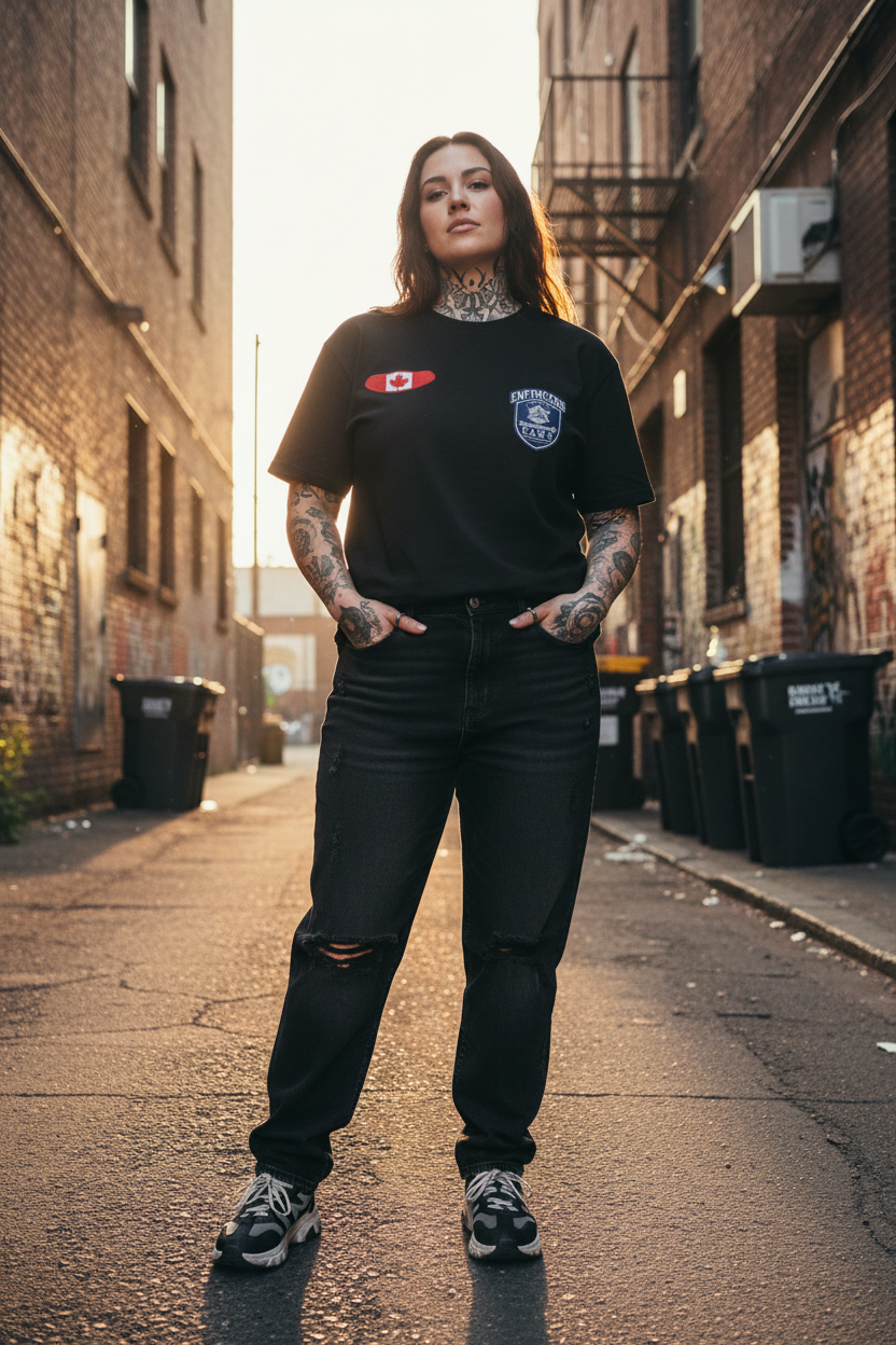 Female Lifestyle - Plus Size Tattooed