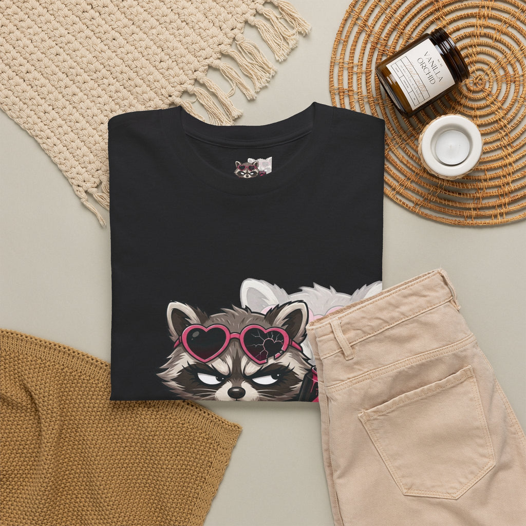 Feral Racoon - Unisex Heavy Cotton TeeEmber Spirit Apparel