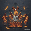 Fire Phoenix Fairy Athletic Hoodie — Original Art by Ember SpiritEmber Spirit Apparel