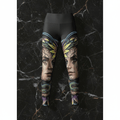 Floral Goddess High - Waist Yoga Leggings – Artistic Face & Lotus AOPEmber Spirit Apparel