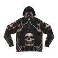 Goth Skull Hoodie — Mens Dark Skull Graphic HoodieEmber Spirit Apparel