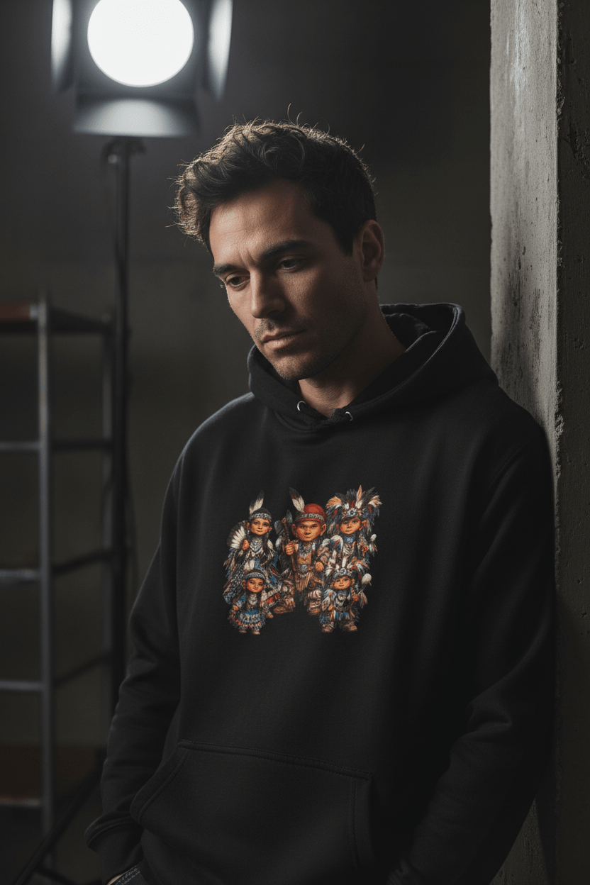 Grandfathers Hoodie — Honoring Generations, Wisdom Passed DownEmber Spirit Apparel