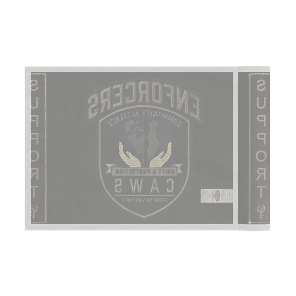 Heart & Hand : CAWS - Enforcers Street Club Flag – Unity & Protection CAWS EmblemEmber Spirit Apparel