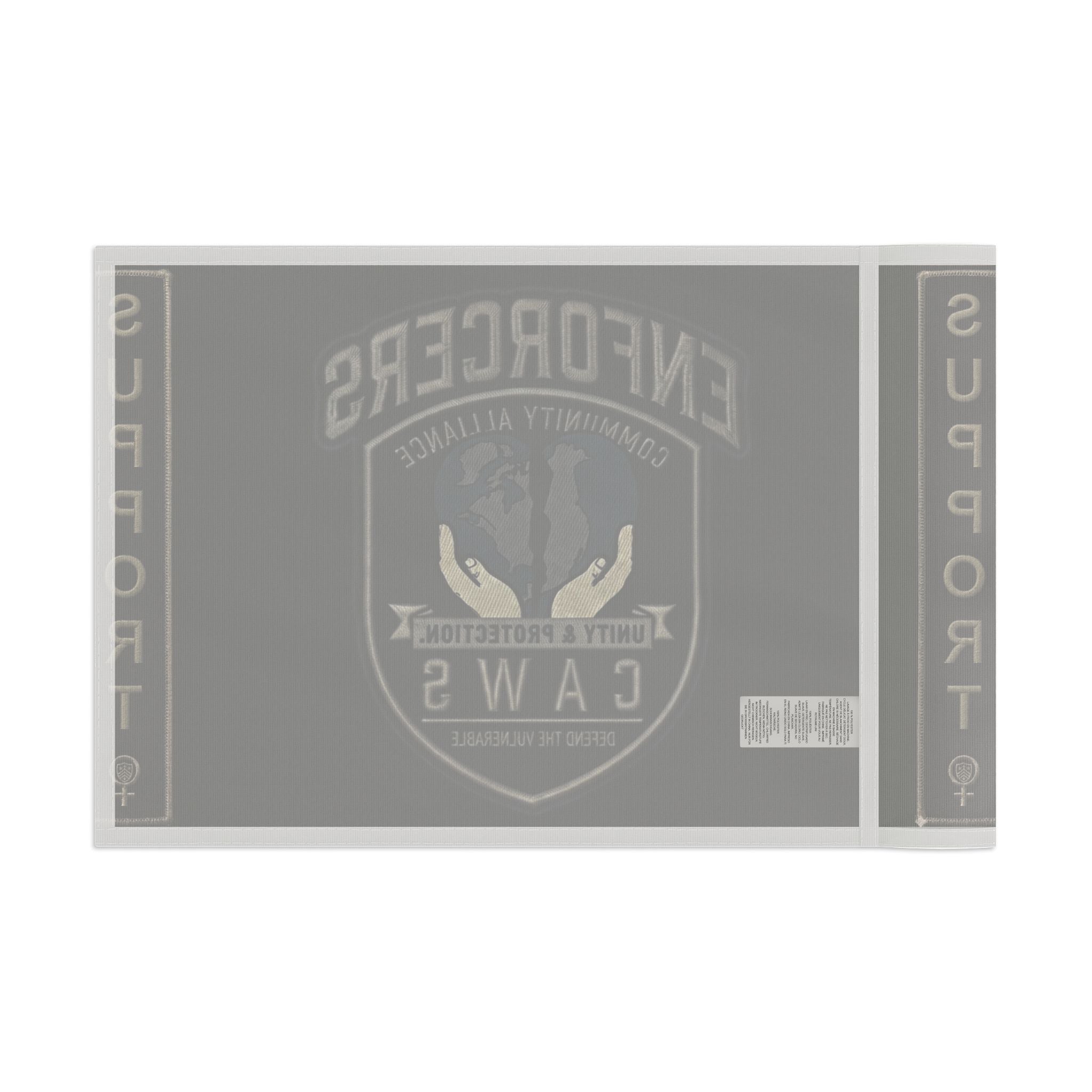 Heart & Hand : CAWS - Enforcers Street Club Flag – Unity & Protection CAWS EmblemEmber Spirit Apparel