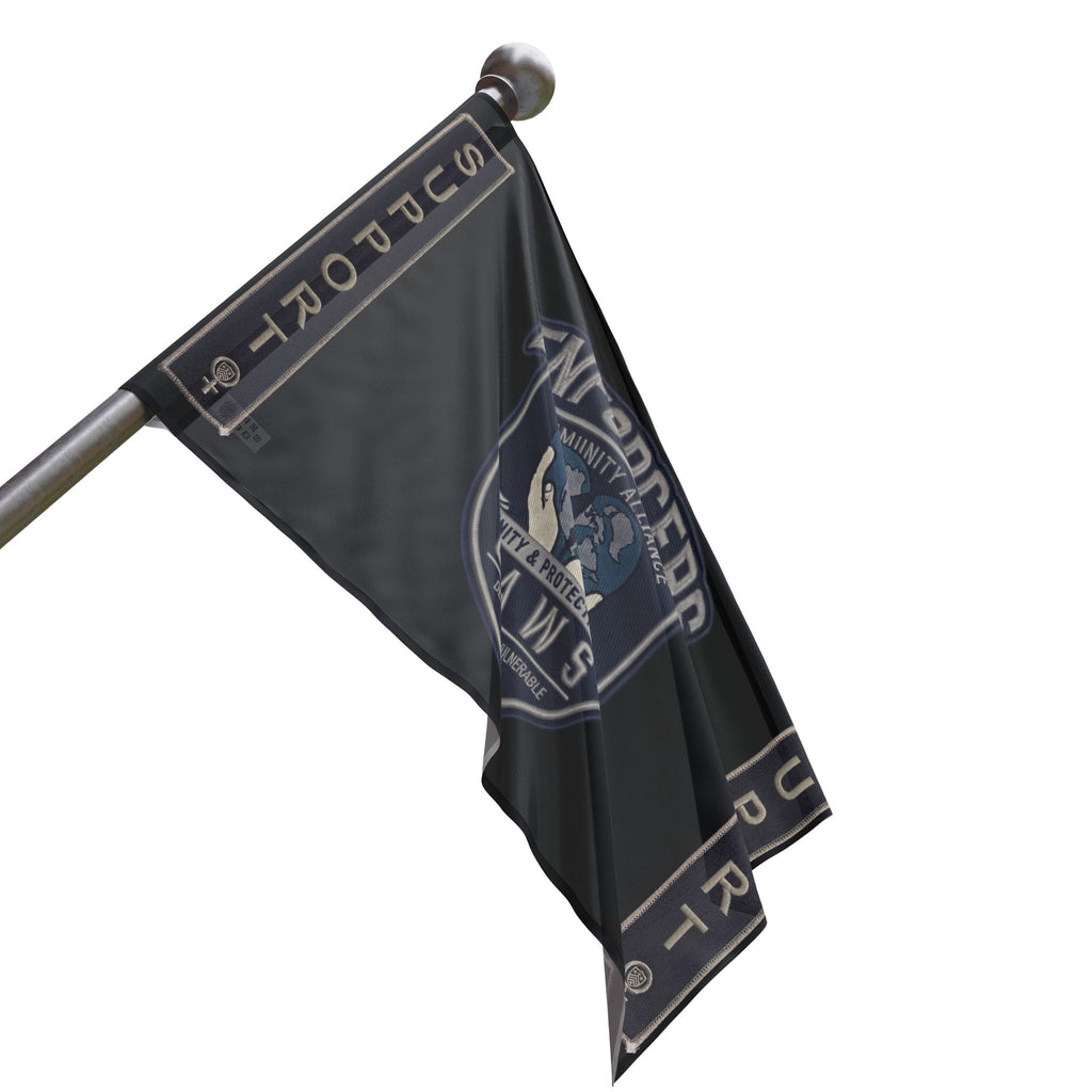 Heart & Hand : CAWS - Enforcers Street Club Flag – Unity & Protection CAWS EmblemEmber Spirit Apparel