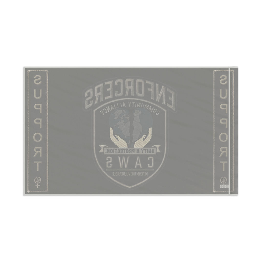 Heart & Hand : CAWS - Enforcers Street Club Flag – Unity & Protection CAWS EmblemEmber Spirit Apparel