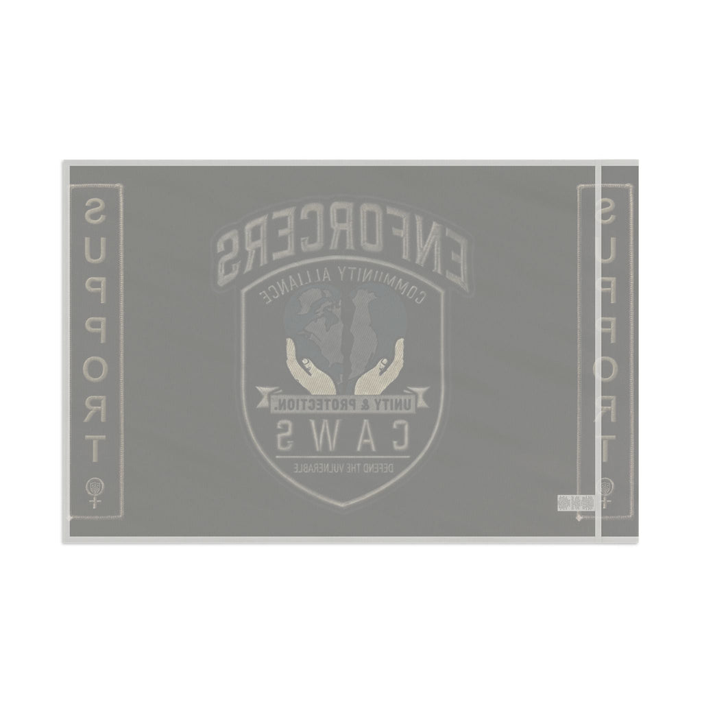 Heart & Hand : CAWS - Enforcers Street Club Flag – Unity & Protection CAWS EmblemEmber Spirit Apparel