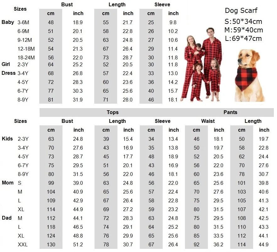 Holiday Together Matching Family Christmas Pajama Set | Family and Pet PyjamasEmber Spirit Apparel