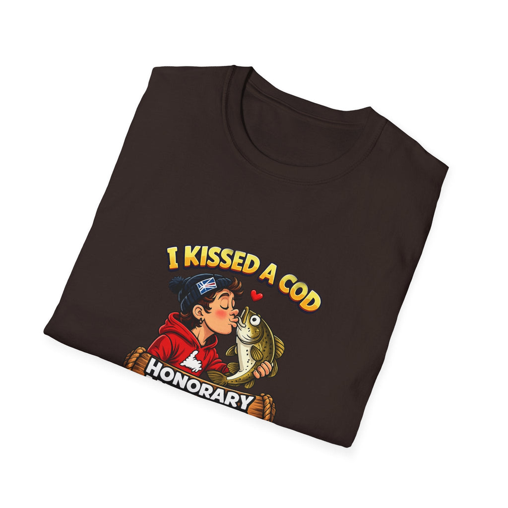 Honorary Newfie T-Shirt — Newfoundland Honorary Newfie print shirt, pair with jacket