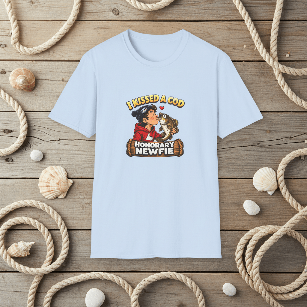 Honorary Newfie T-Shirt – Newfoundland Tradition Graphic TeeEmber Spirit Apparel