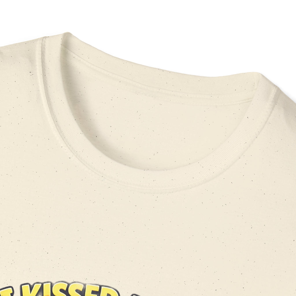 Honorary Newfie T-Shirt — Newfoundland Honorary Newfie print tee, hanging folded view