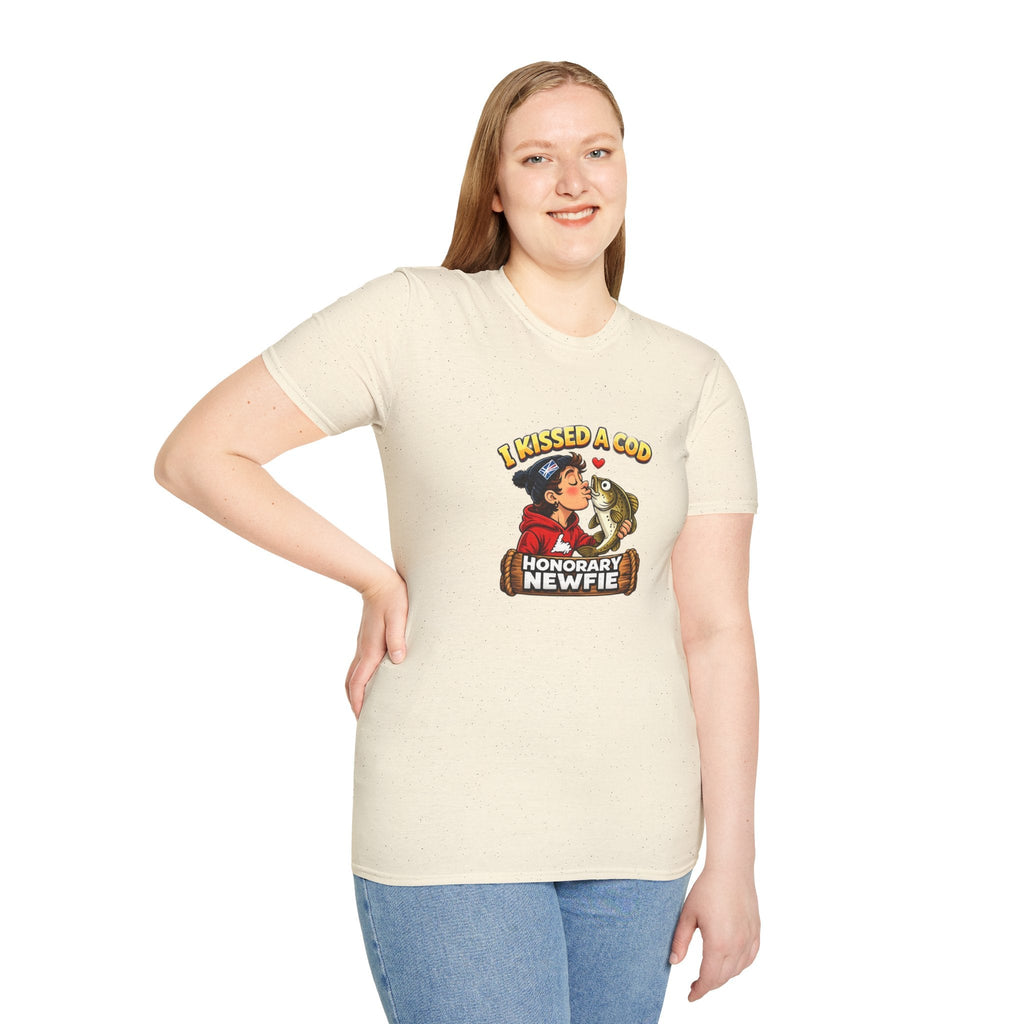 Honorary Newfie T-Shirt — Newfoundland Honorary Newfie graphic tee, pair with denim
