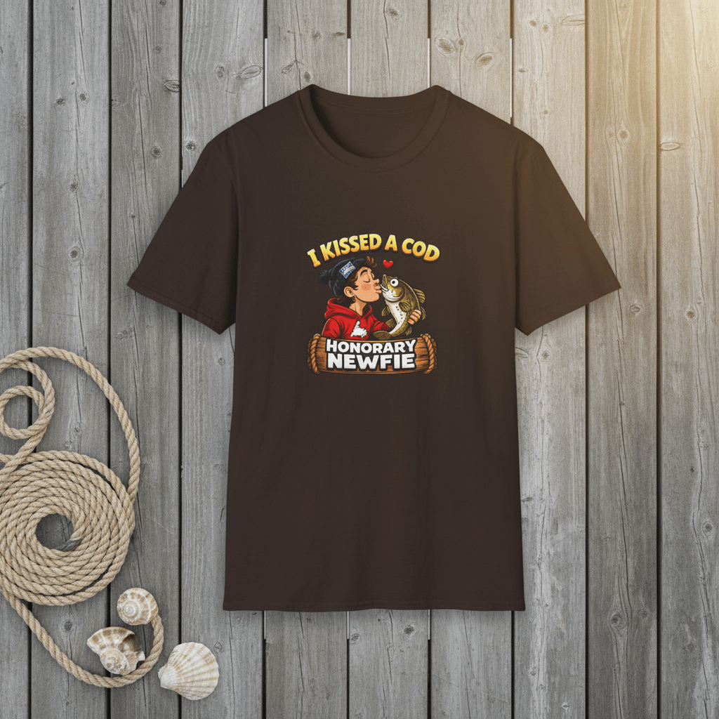 Honorary Newfie T-Shirt – Newfoundland Tradition Graphic TeeEmber Spirit Apparel