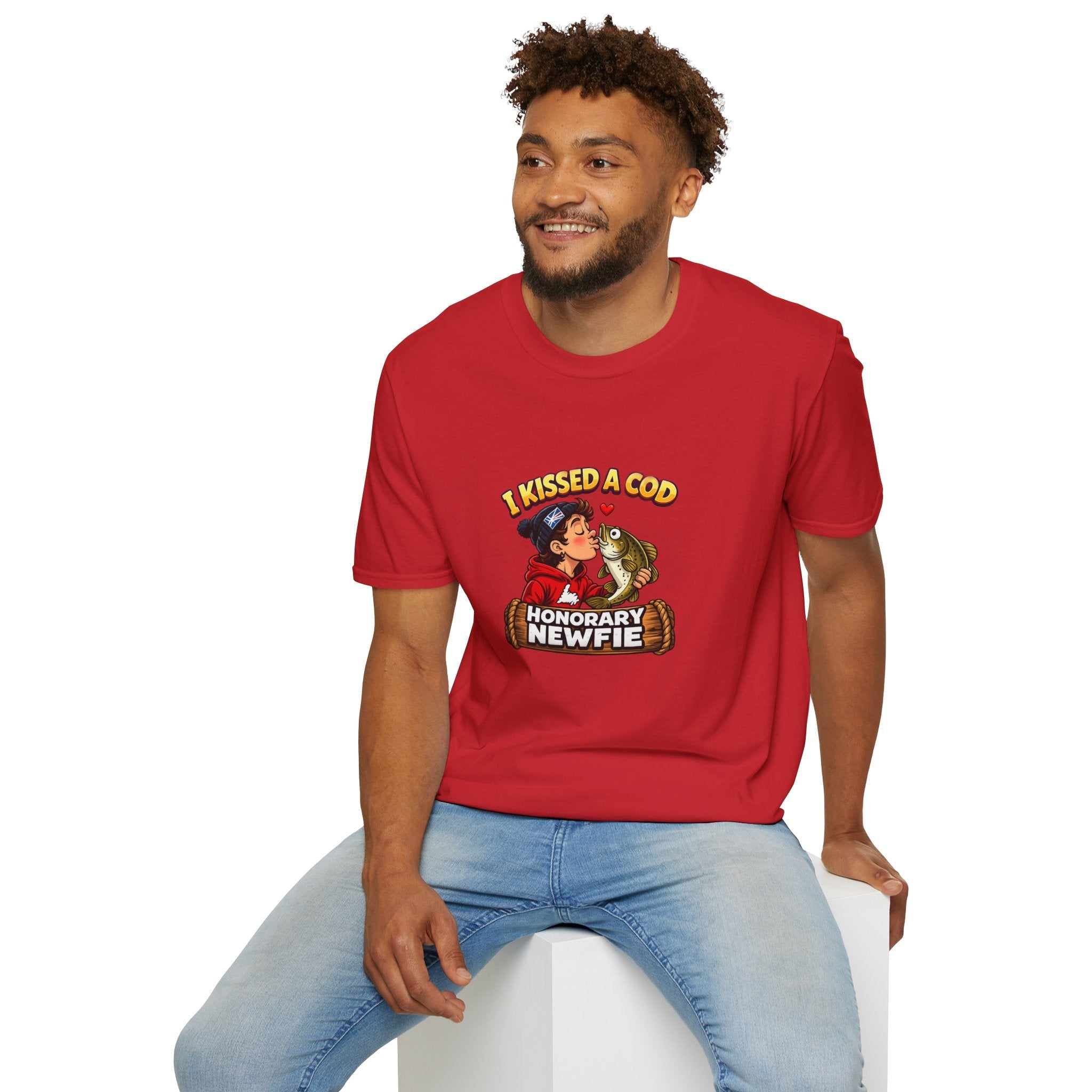 Honorary Newfie T-Shirt — Newfoundland Honorary Newfie graphic tee, jiggs dinner lifestyle