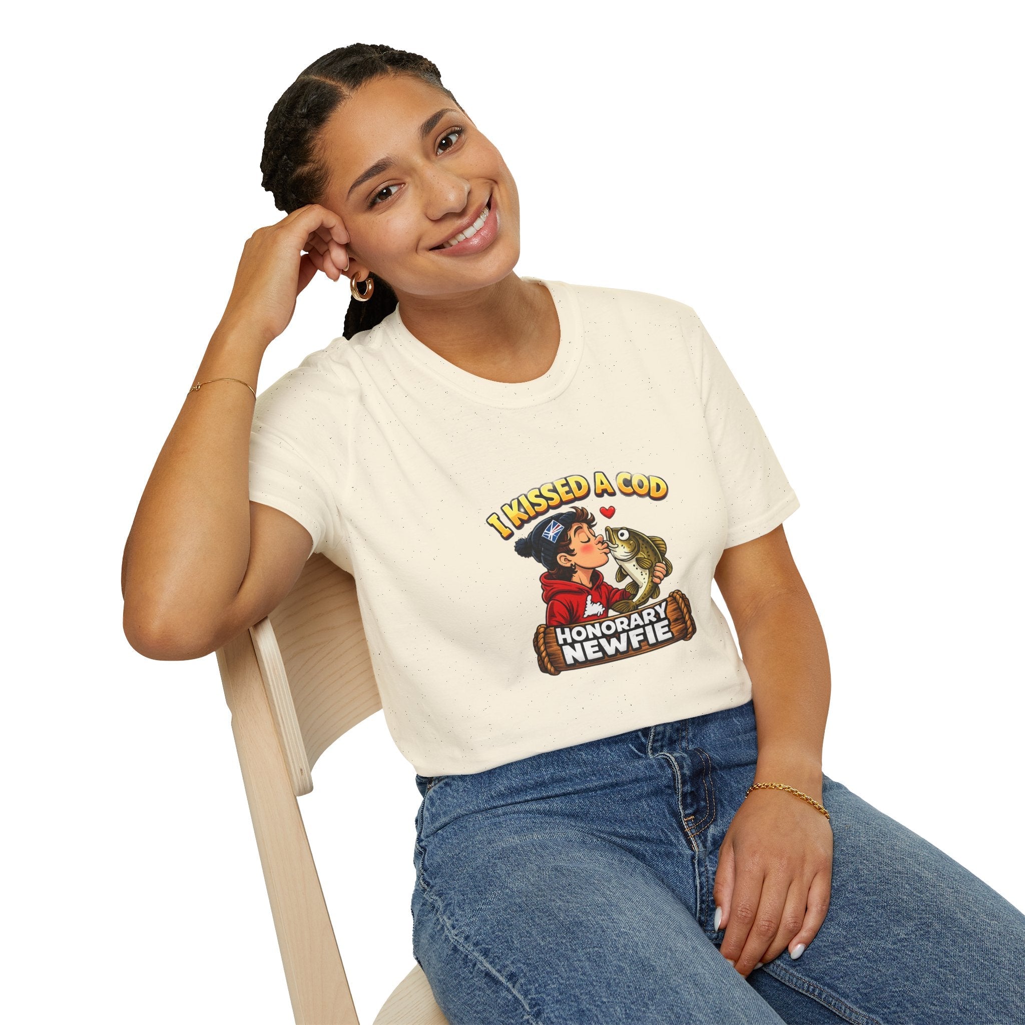 Honorary Newfie T-Shirt — Newfoundland Honorary Newfie humor tee, outdoor park lifestyle