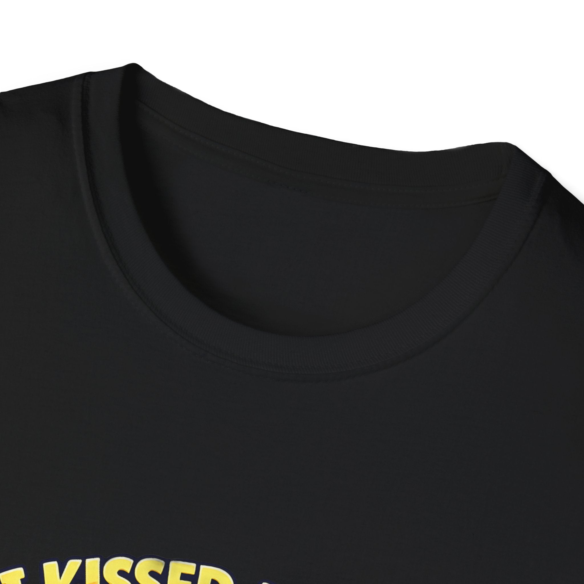 Honorary Newfie T-Shirt — bold Honorary Newfie print shirt, hem detail
