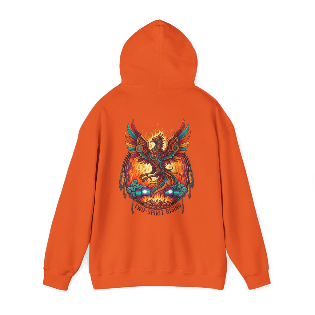 Hooded Sweatshirt — Two Spirit Rising PhoenixEmber Spirit Apparel