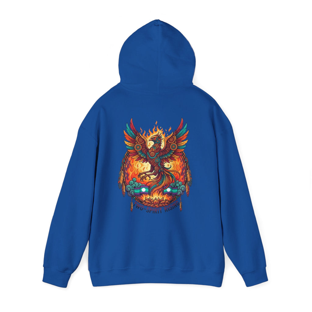 Hooded Sweatshirt — Two Spirit Rising PhoenixEmber Spirit Apparel