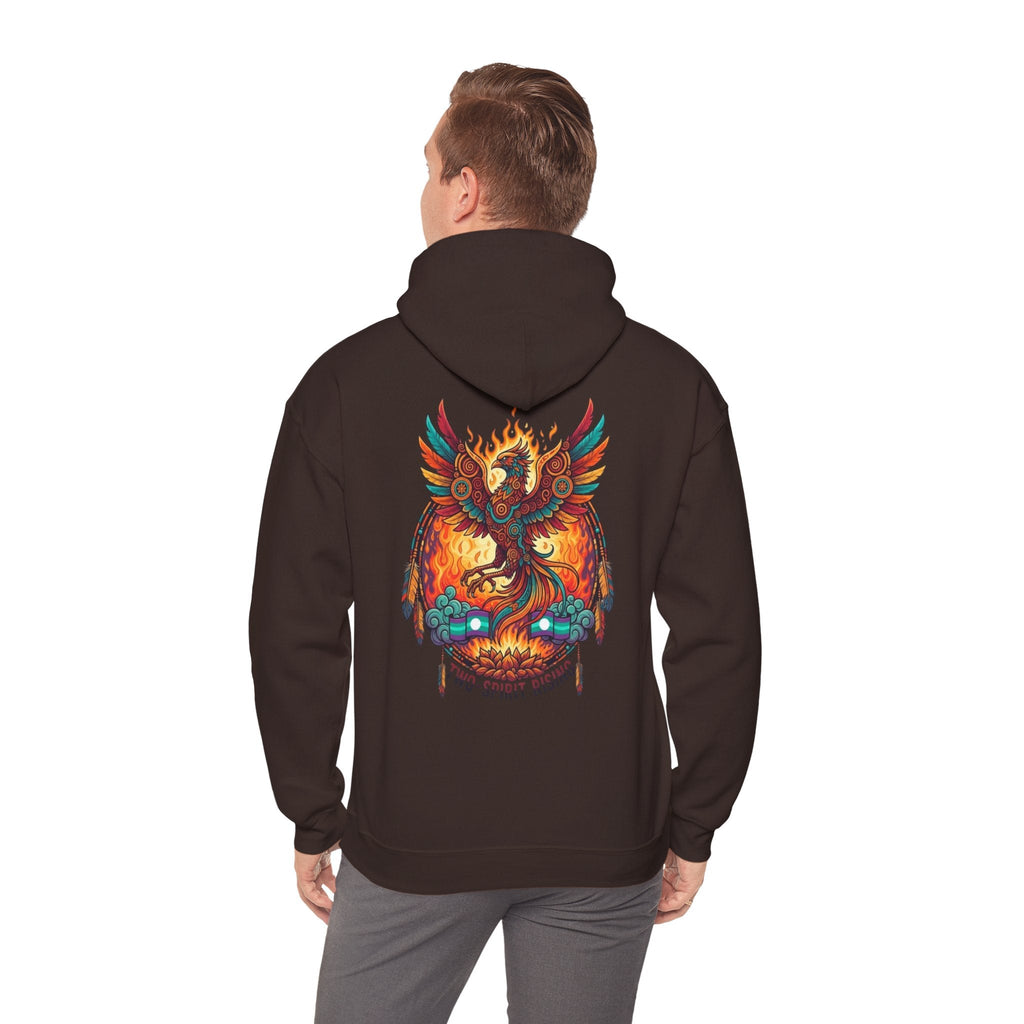 Hooded Sweatshirt — Two Spirit Rising PhoenixEmber Spirit Apparel