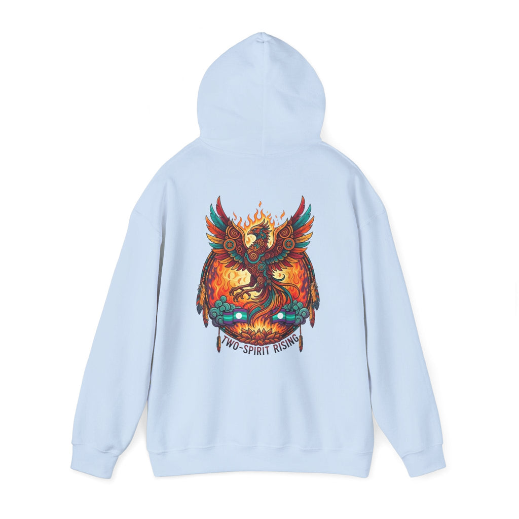 Hooded Sweatshirt — Two Spirit Rising PhoenixEmber Spirit Apparel