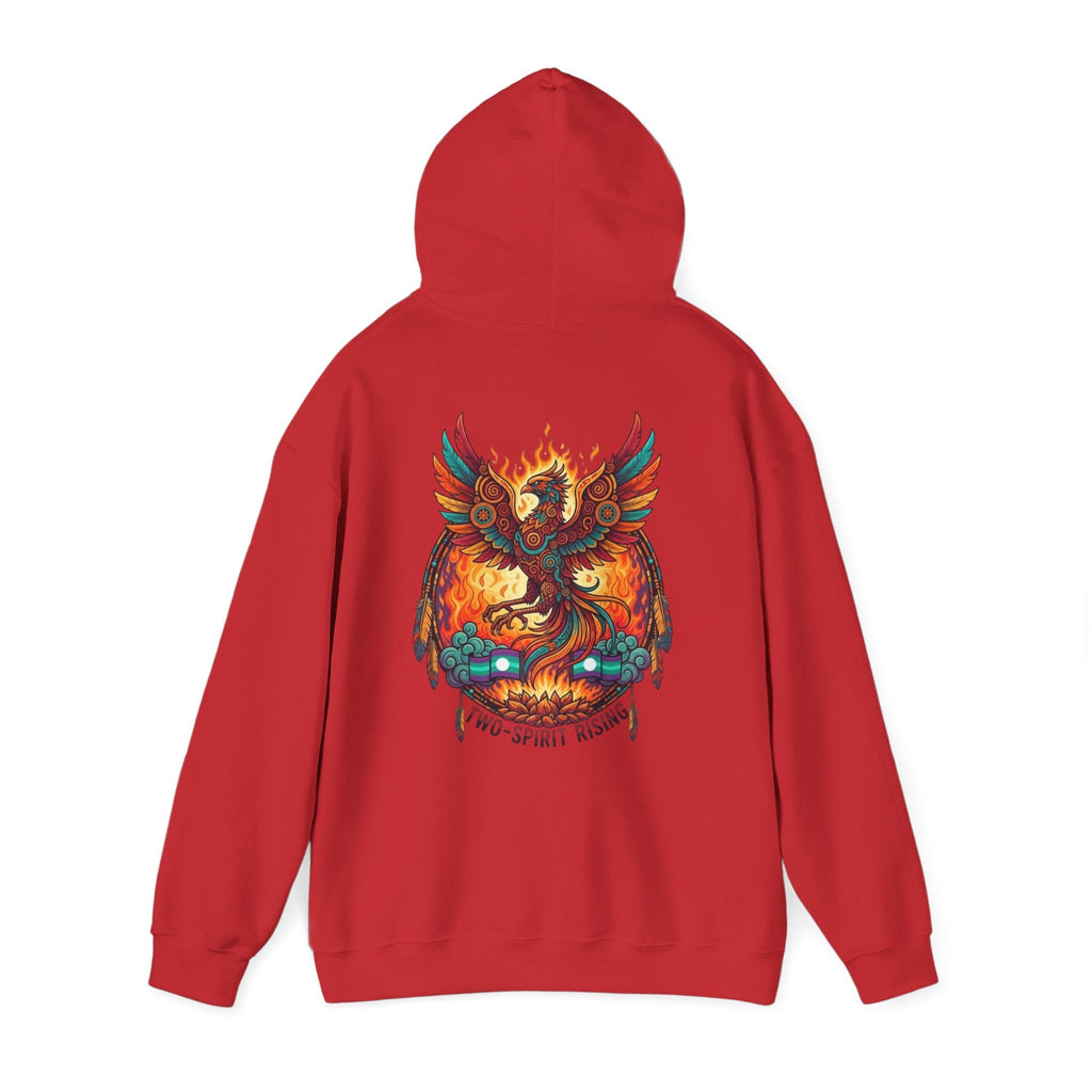 Hooded Sweatshirt — Two Spirit Rising PhoenixEmber Spirit Apparel