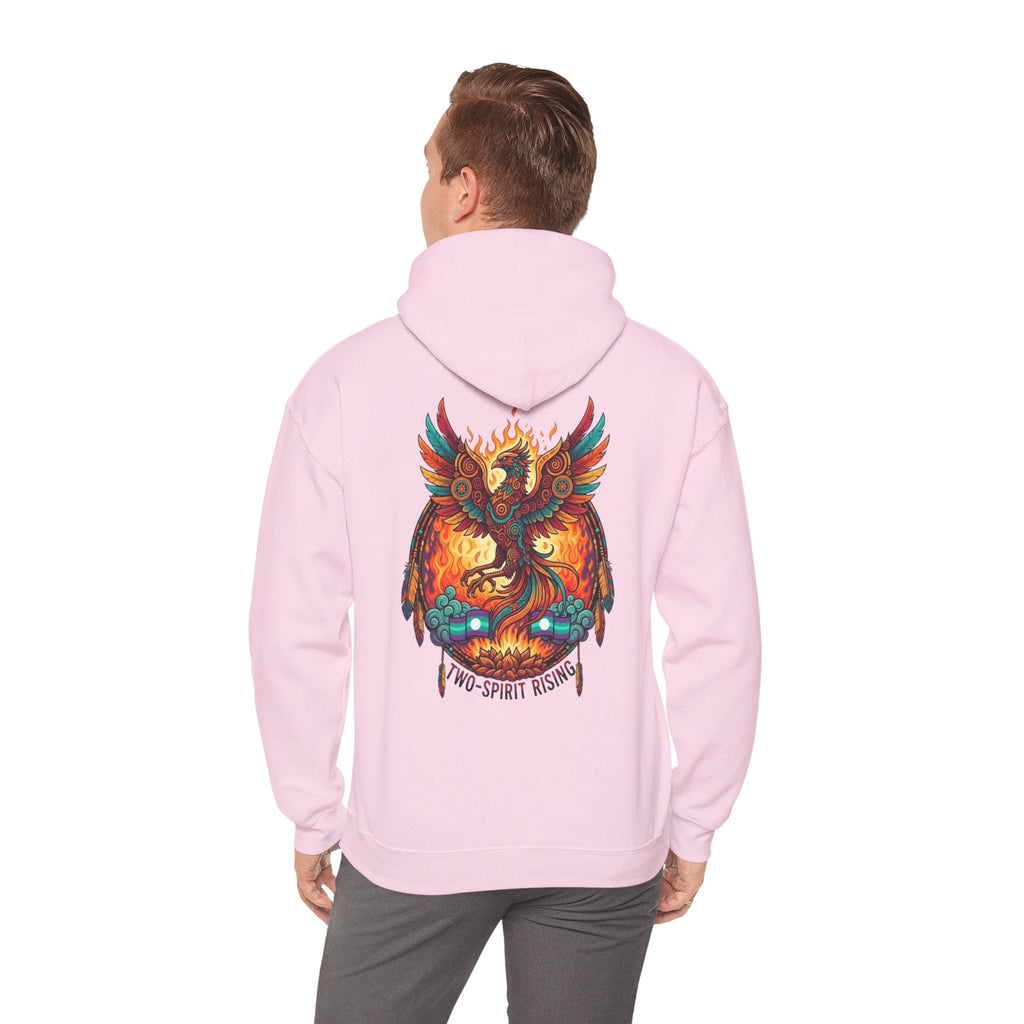 Hooded Sweatshirt — Two Spirit Rising PhoenixEmber Spirit Apparel