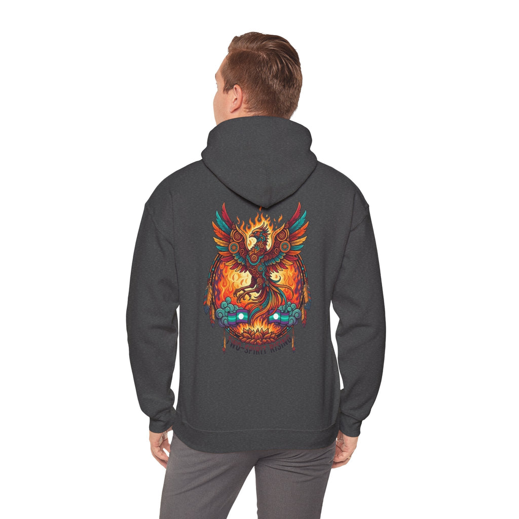 Hooded Sweatshirt — Two Spirit Rising PhoenixEmber Spirit Apparel