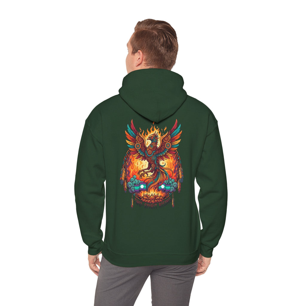 Hooded Sweatshirt — Two Spirit Rising PhoenixEmber Spirit Apparel