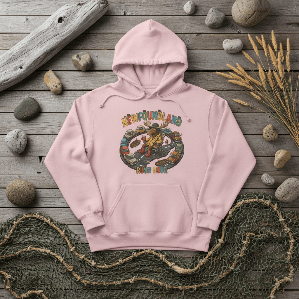 Hoodie — "Newfoundland Traffic Jam" HoodieEmber Spirit Apparel