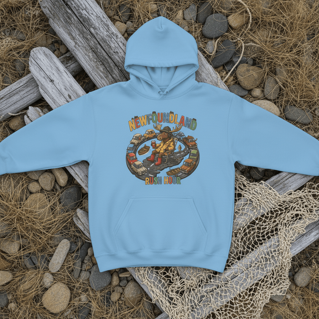 Hoodie — "Newfoundland Traffic Jam" HoodieEmber Spirit Apparel
