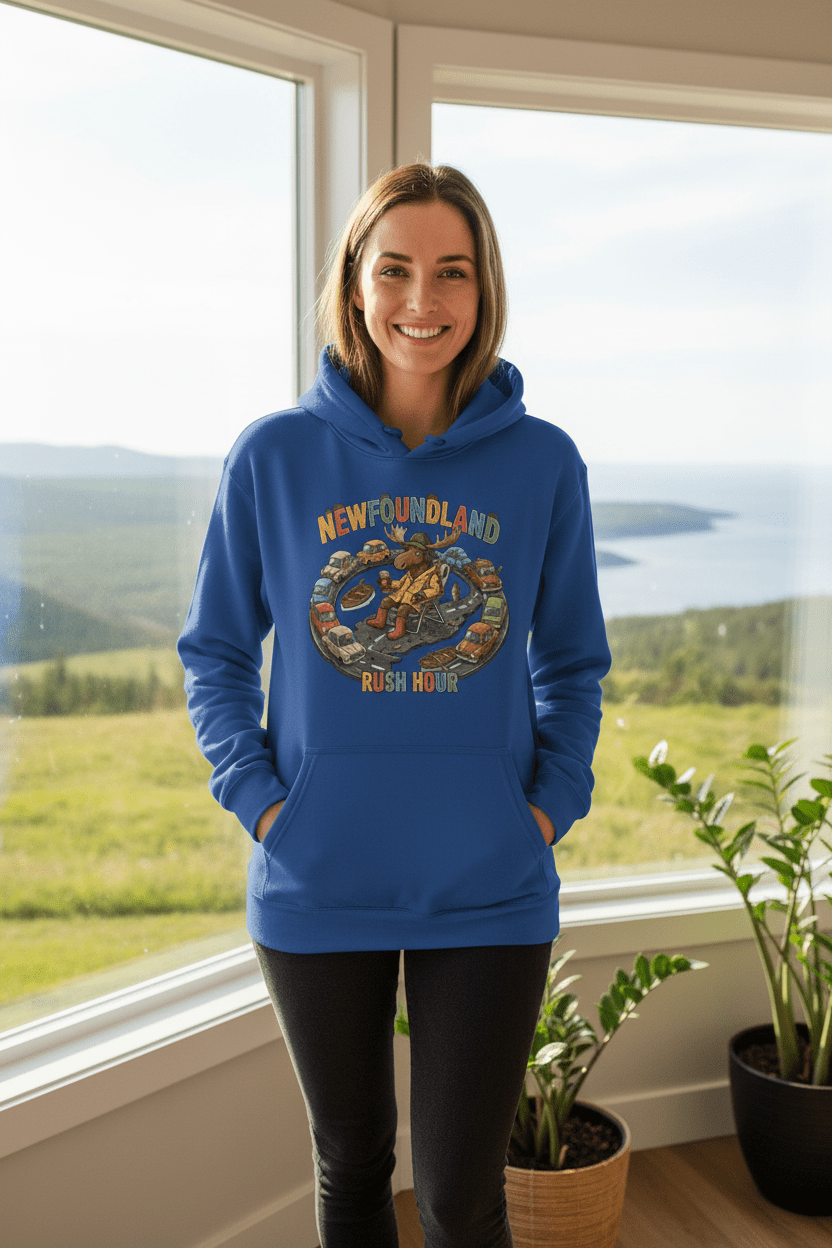 Hoodie — "Newfoundland Traffic Jam" HoodieEmber Spirit Apparel