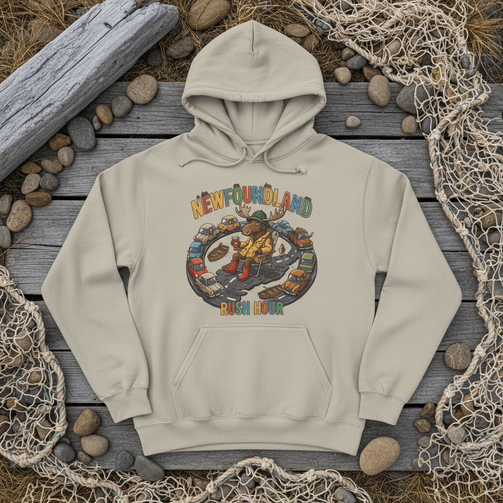 Hoodie — "Newfoundland Traffic Jam" HoodieEmber Spirit Apparel