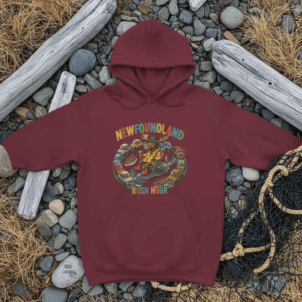 Hoodie — "Newfoundland Traffic Jam" HoodieEmber Spirit Apparel
