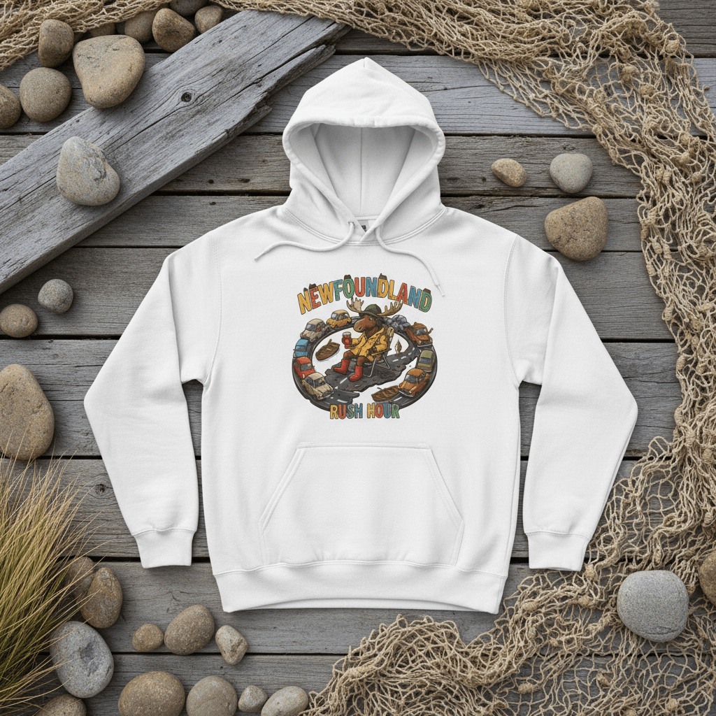 Hoodie — "Newfoundland Traffic Jam" HoodieEmber Spirit Apparel