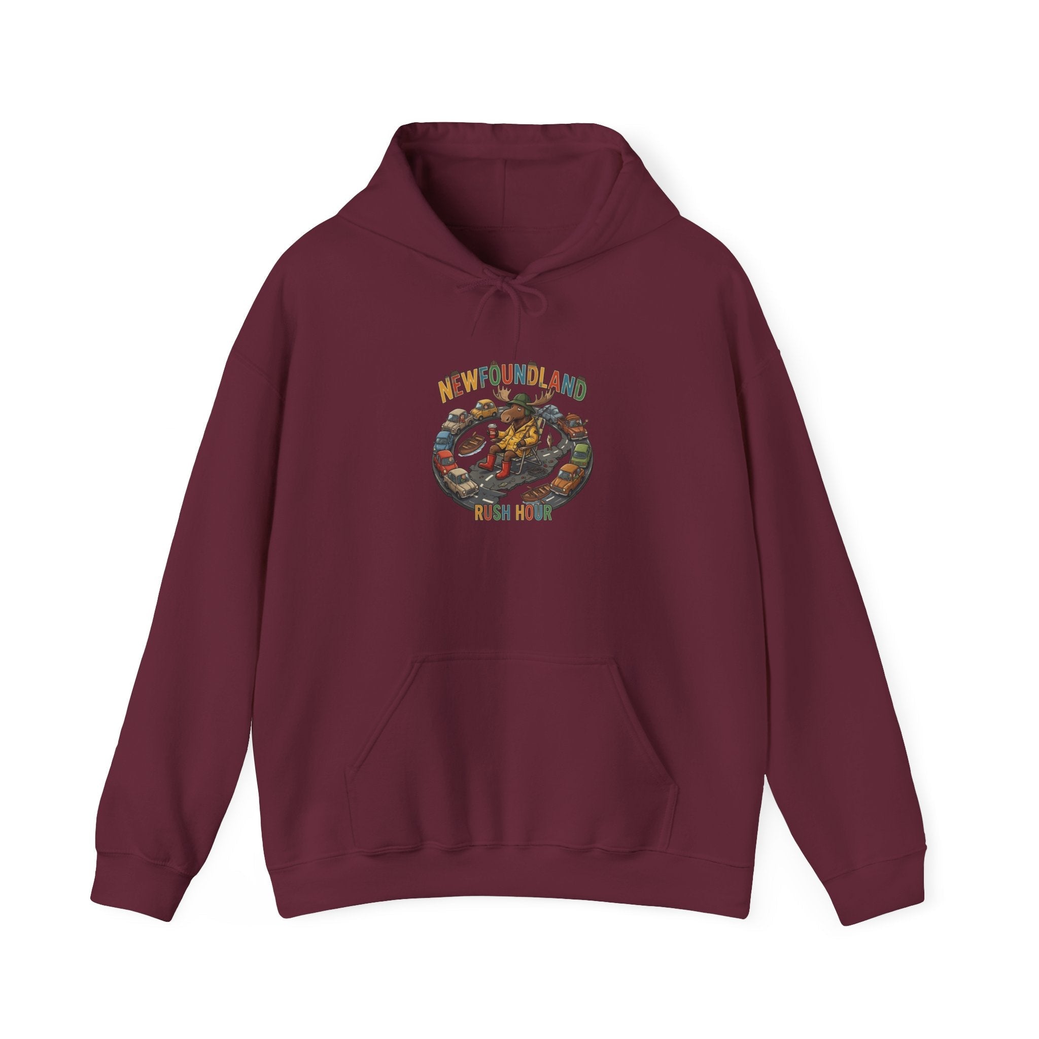Hoodie — "Newfoundland Traffic Jam" HoodieEmber Spirit Apparel