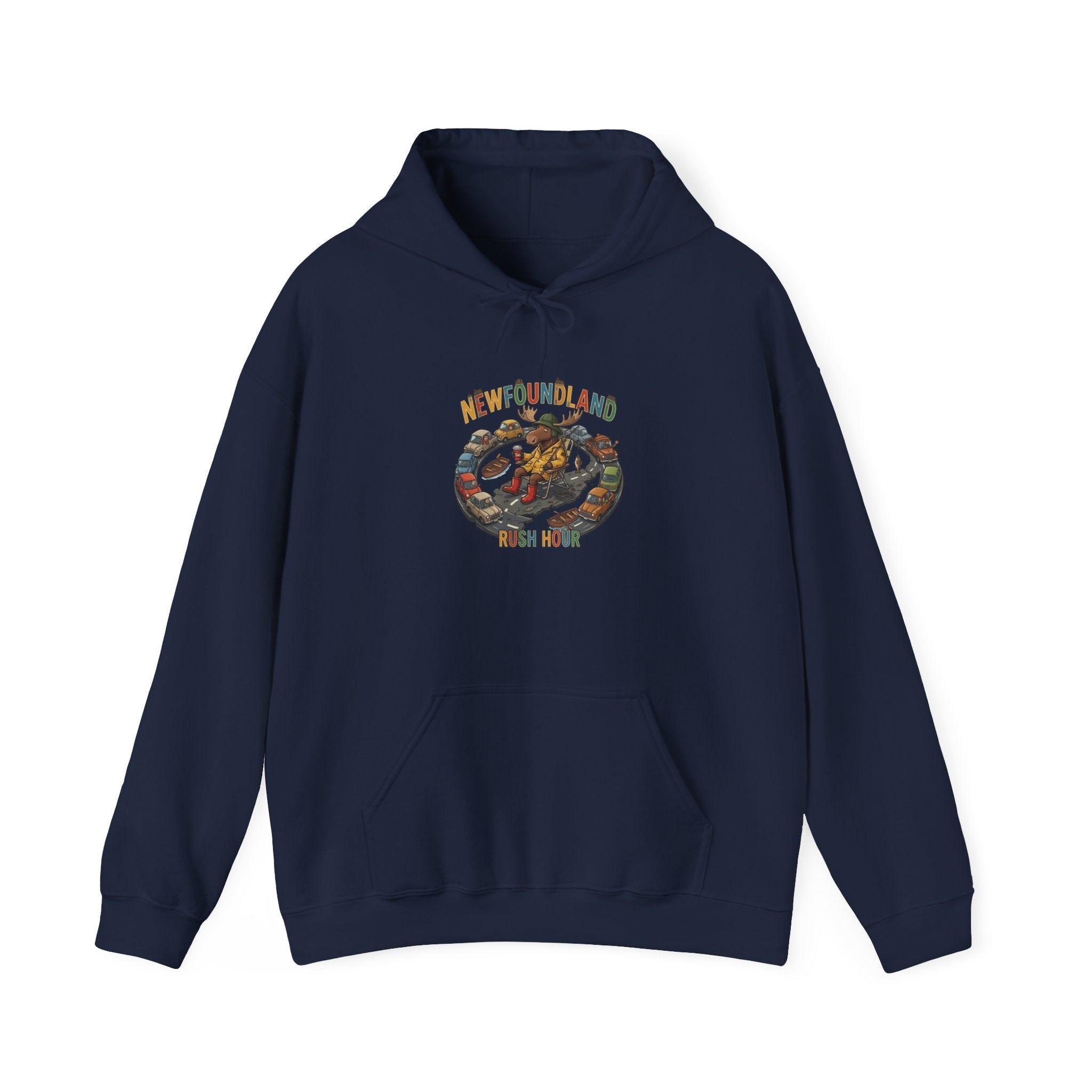 Hoodie — "Newfoundland Traffic Jam" HoodieEmber Spirit Apparel