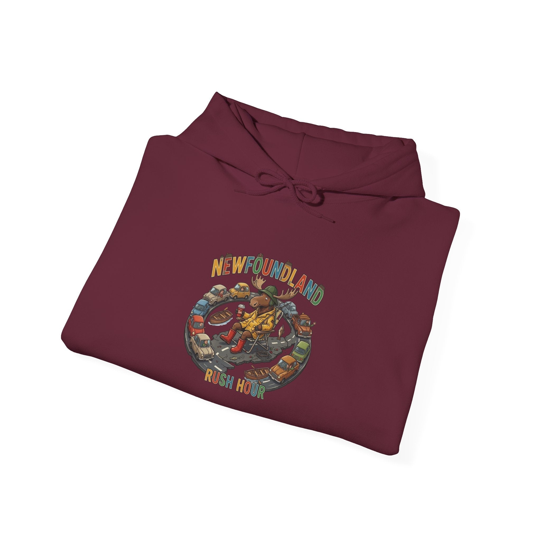 Hoodie — "Newfoundland Traffic Jam" HoodieEmber Spirit Apparel