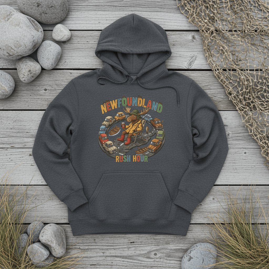 Hoodie — "Newfoundland Traffic Jam" HoodieEmber Spirit Apparel