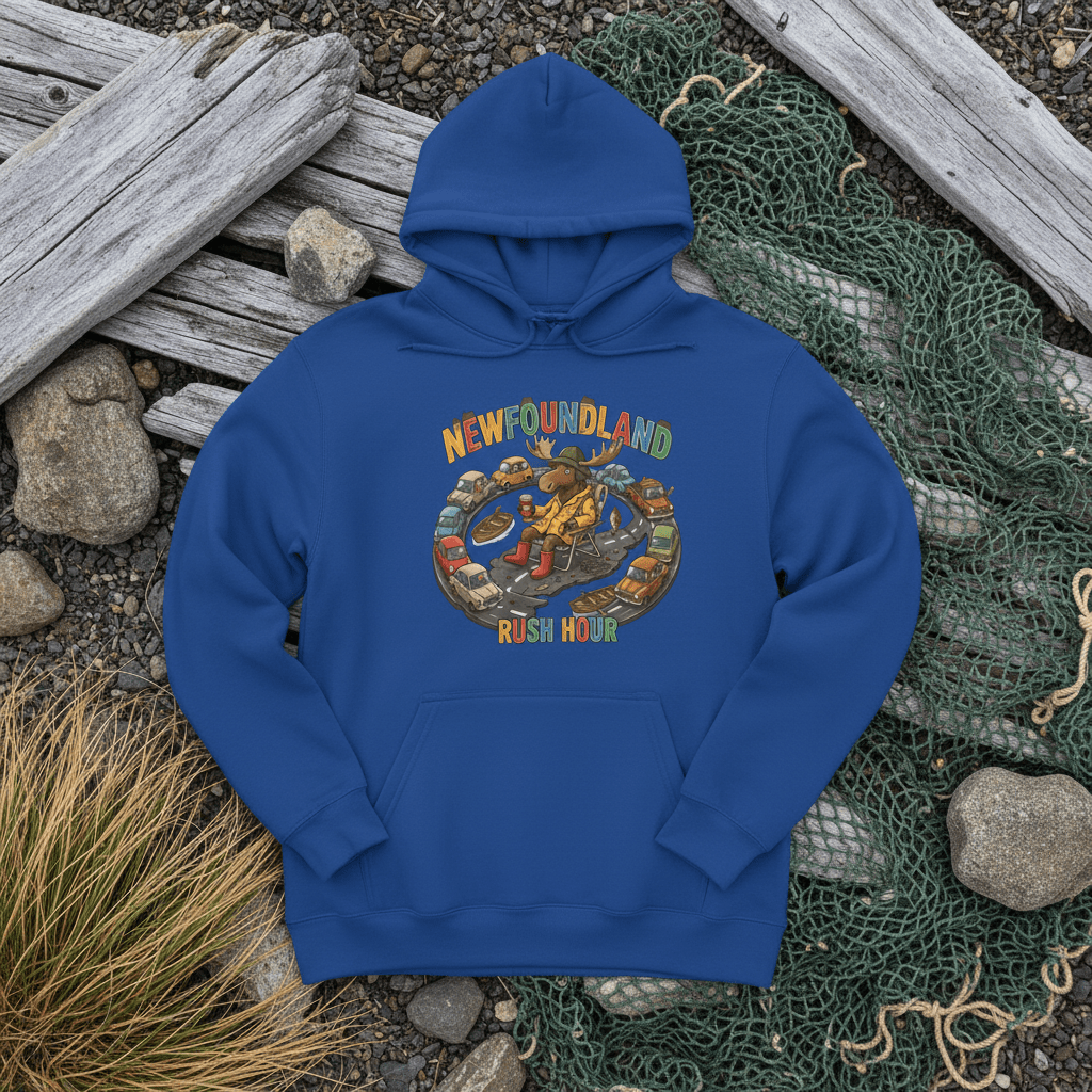 Hoodie — "Newfoundland Traffic Jam" HoodieEmber Spirit Apparel