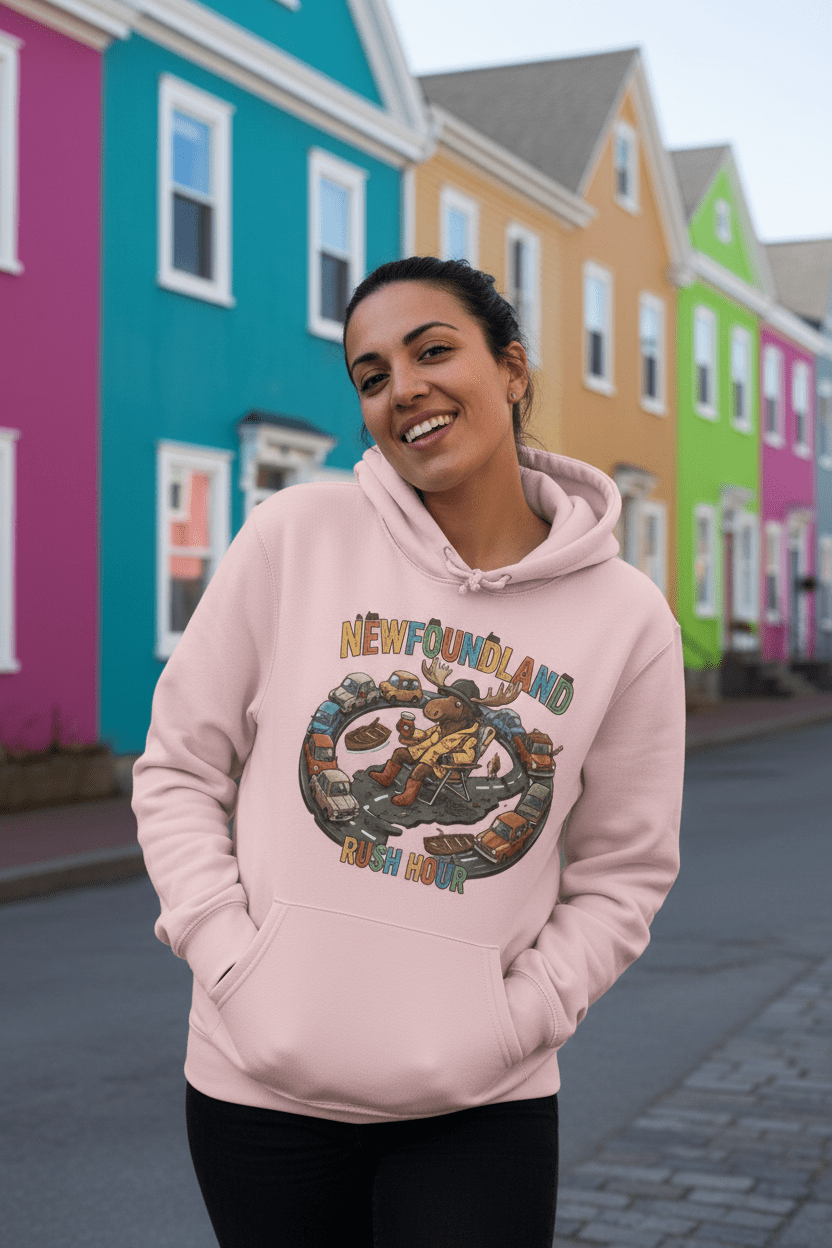 Hoodie — "Newfoundland Traffic Jam" HoodieEmber Spirit Apparel