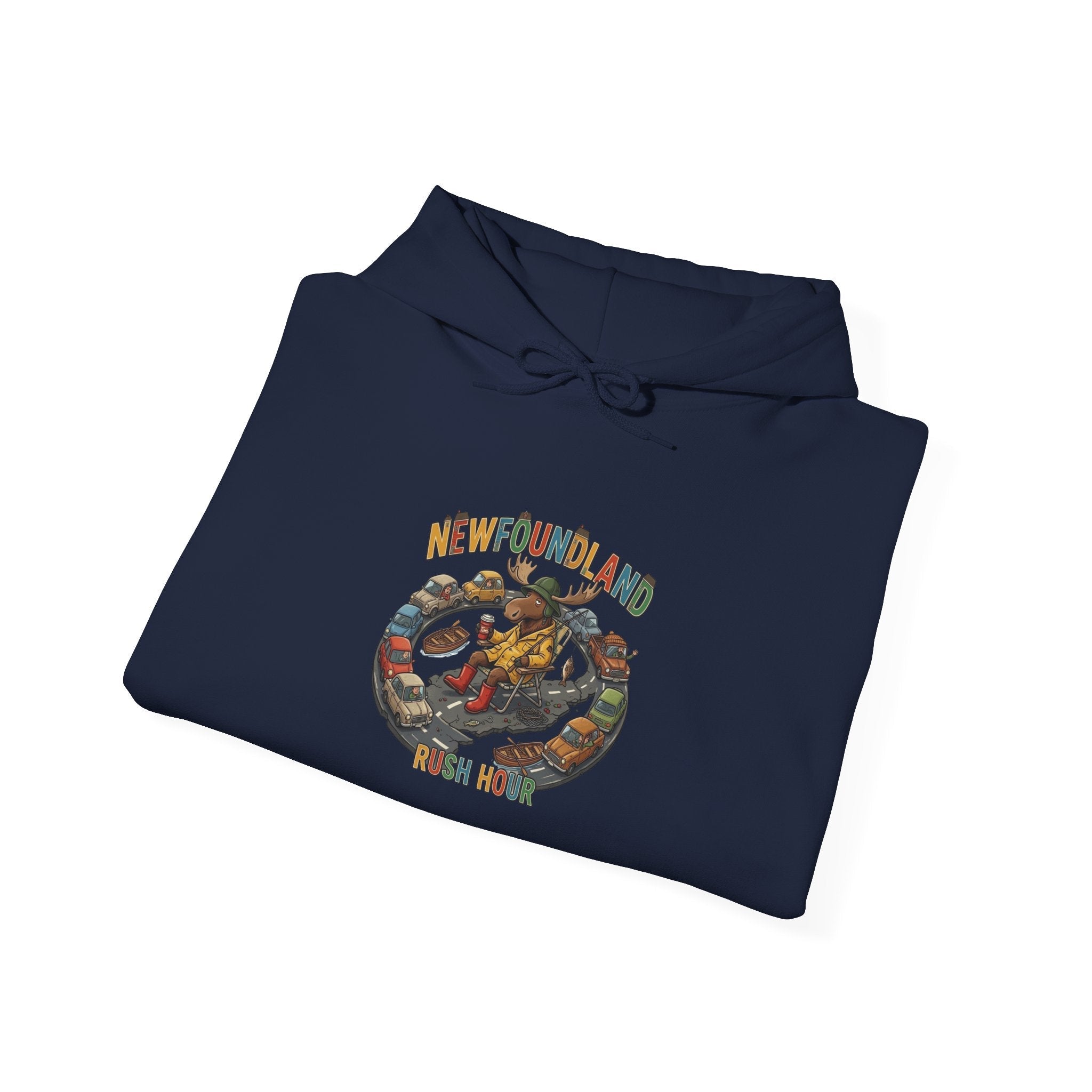Hoodie — "Newfoundland Traffic Jam" HoodieEmber Spirit Apparel